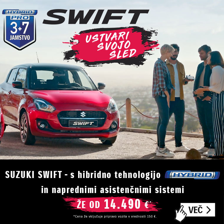 SUZUKI SWIFT že od 14.490 EUR!