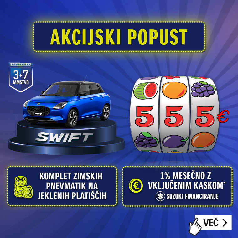 AKCIJSKE UGODNOSTI SUZUKI SWIFT